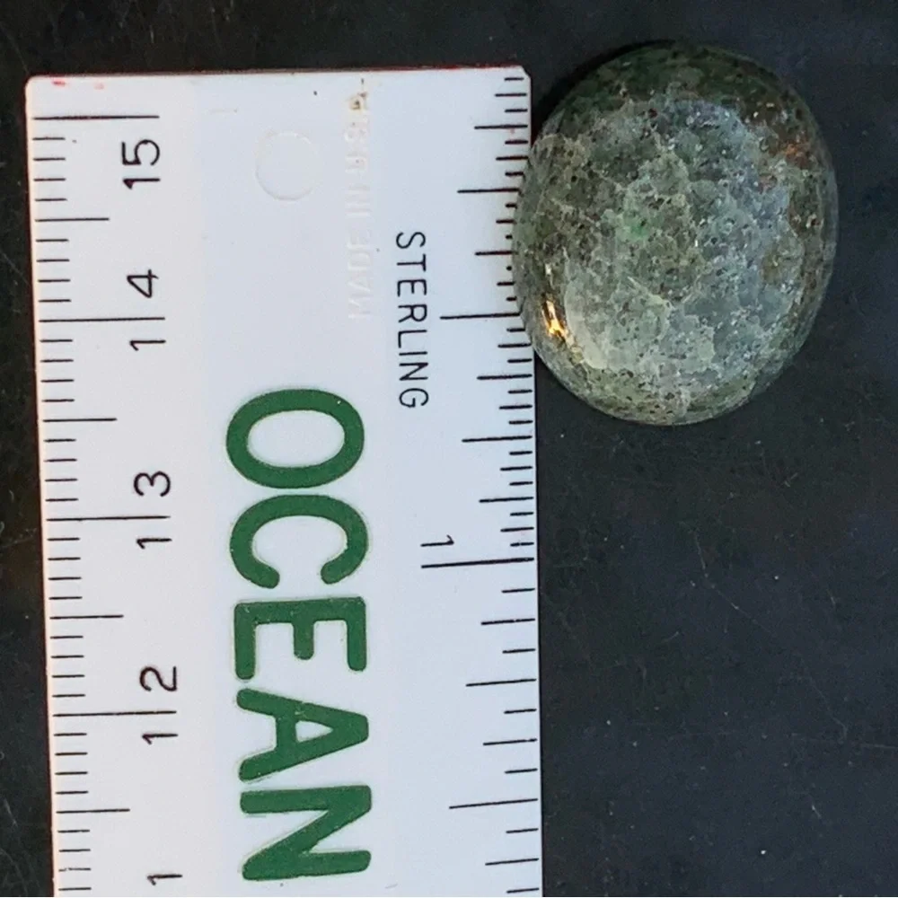 17.20 Carats Natural African Green Galaxy Quartz